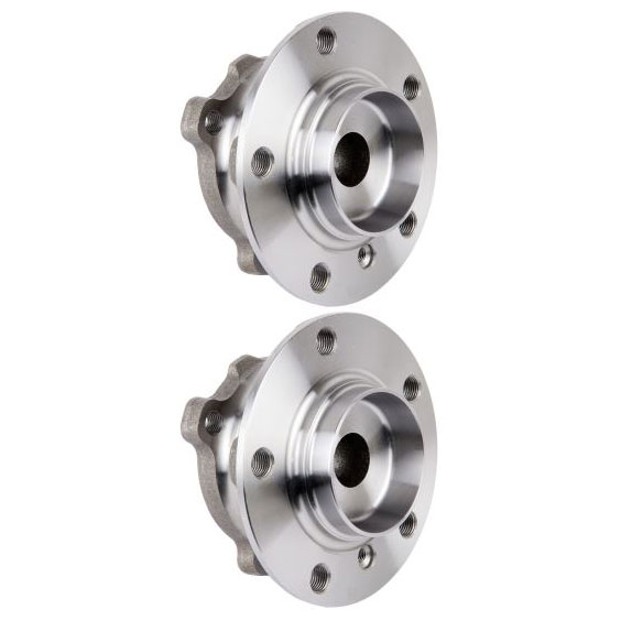New 2005 BMW 760 Wheel Hub Assembly Kit - Front Pair Pair of Front Hubs- I Models