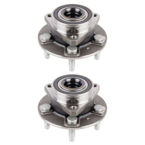 New 2010 Chevrolet Camaro Wheel Hub Assembly Kit - Front Pair Pair of Front Hubs - RWD - Non-Performance