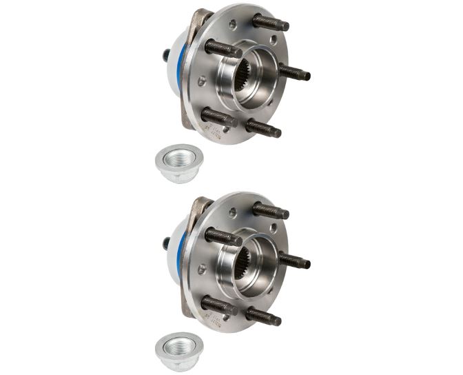 New 2001 Chevrolet Malibu Wheel Hub Assembly Kit - Front Pair Pair of Front Hubs - All Models