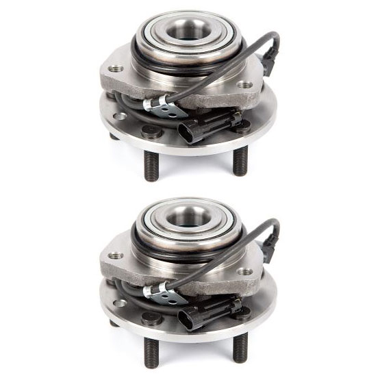 New 1997 Chevrolet S10 Truck Wheel Hub Assembly Kit - Front Pair Pair of Front Hubs - All 4WD Models