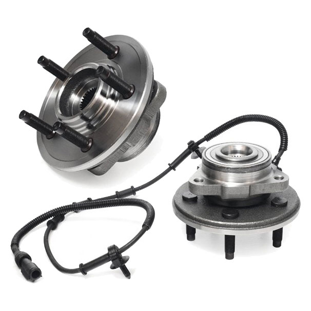 New 2004 Lincoln Aviator Wheel Hub Assembly Kit - Front Pair Pair of Front Hubs - 4WD Models