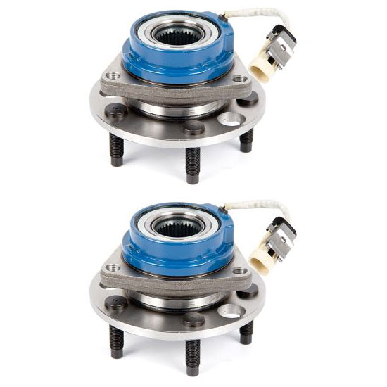 New 2000 Cadillac Seville Wheel Hub Assembly Kit - Front Pair Pair of Front Hubs - With ABS