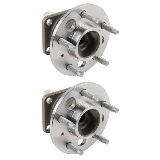 New 2000 Chevrolet Venture Wheel Hub Assembly Kit - Rear Pair Pair of Rear Hubs - FWD with Rear Disc