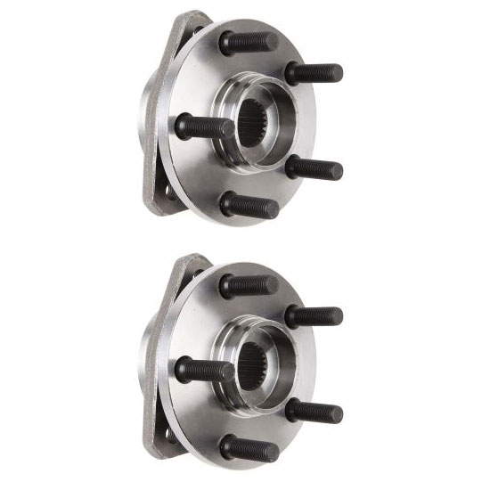 New 2000 Chrysler Cirrus Wheel Hub Assembly Kit - Front Pair Pair of Front Hubs - All Models