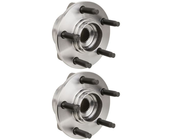 New 1995 Lincoln Continental Wheel Hub Assembly Kit - Front Pair Pair of Front Hubs
