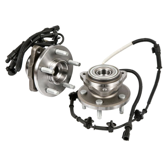 New 2002 Ford Ranger Wheel Hub Assembly Kit - Front Pair Pair of Front Hubs - 4WD with 4 wheel ABS