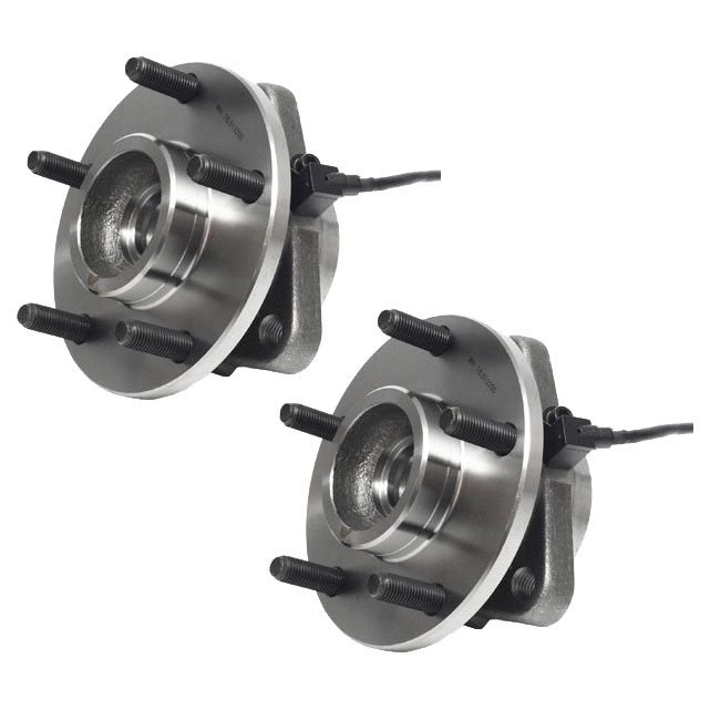 New 2004 Chevrolet S10 Truck Wheel Hub Assembly Kit - Front Pair Pair of Front Hubs - All 2WD Non High Wider Models