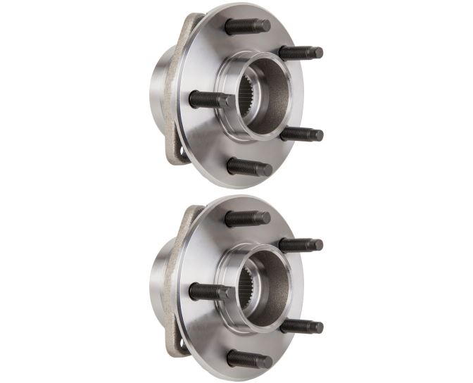 New 2005 Chevrolet Equinox Wheel Hub Assembly Kit - Front Pair Pair of Front Hubs - 2WD Models without ABS