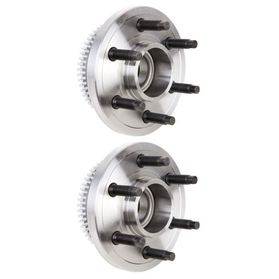New 2000 Dodge Dakota Wheel Hub Assembly Kit - Front Pair Pair of Front Hubs - 2WD Models with 4 Wheel ABS