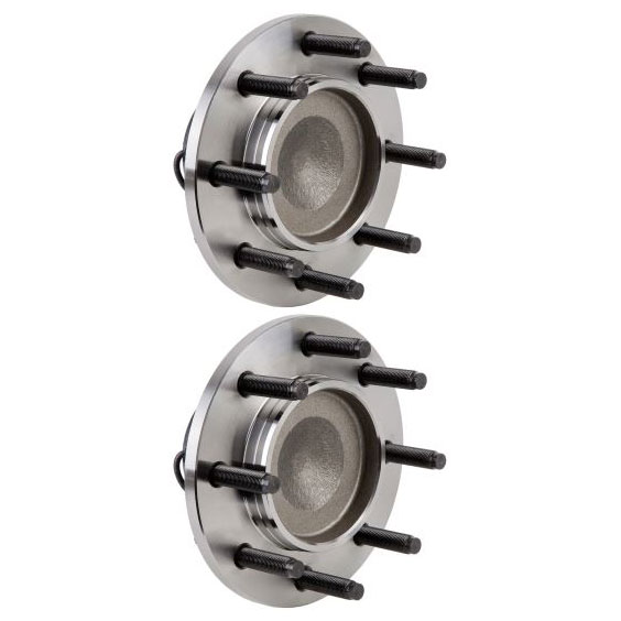 New 2007 Dodge Ram Trucks Wheel Hub Assembly Kit - Front Pair Pair of Front Hubs - 2500 Models - 2WD with 4 Wheel ABS