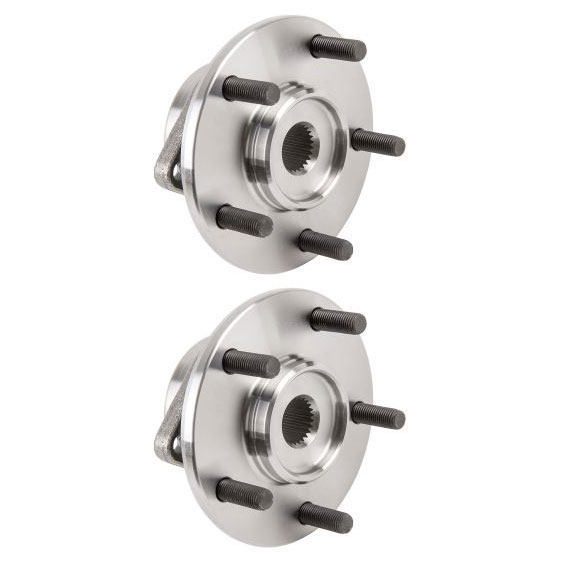 New 2002 Mitsubishi Eclipse Wheel Hub Assembly Kit - Front Pair Pair of Front Hubs - All Models
