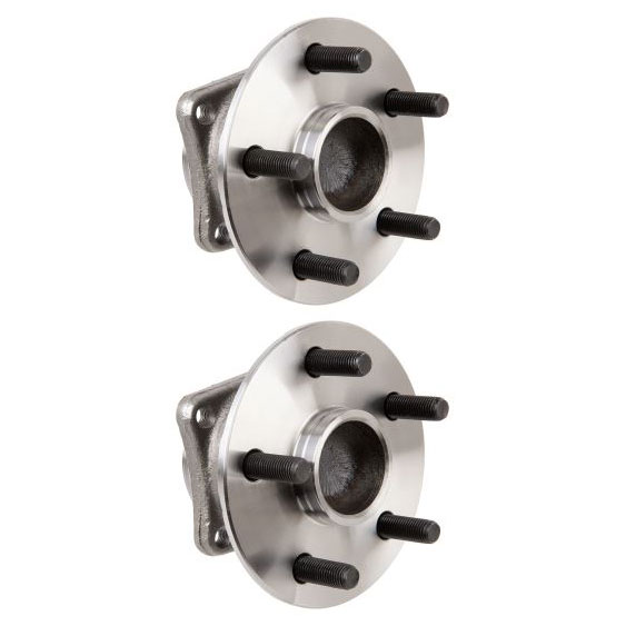 New 2005 Toyota Celica Wheel Hub Assembly Kit - Rear Pair Pair of Rear Hubs - FWD Models without ABS