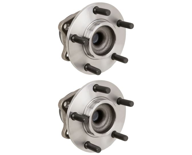 New 2001 Dodge Grand Caravan Wheel Hub Assembly Kit - Front Pair Pair of Front Hubs - Front Wheel Drive Models with ABS