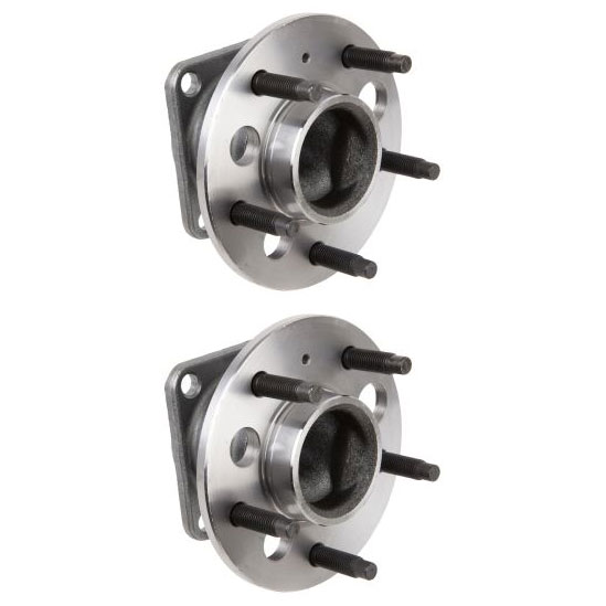 New 2008 Buick LaCrosse Wheel Hub Assembly Kit - Rear Pair Pair of Rear Hubs - Models without ABS