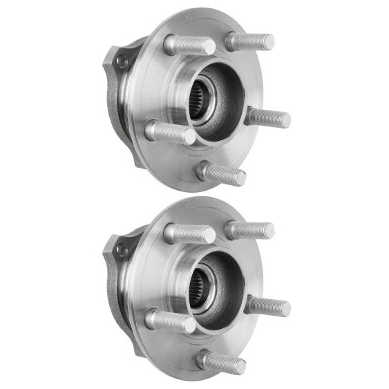New 2006 Dodge Charger Wheel Hub Assembly Kit - Front Pair Pair of Front Hubs - AWD Models
