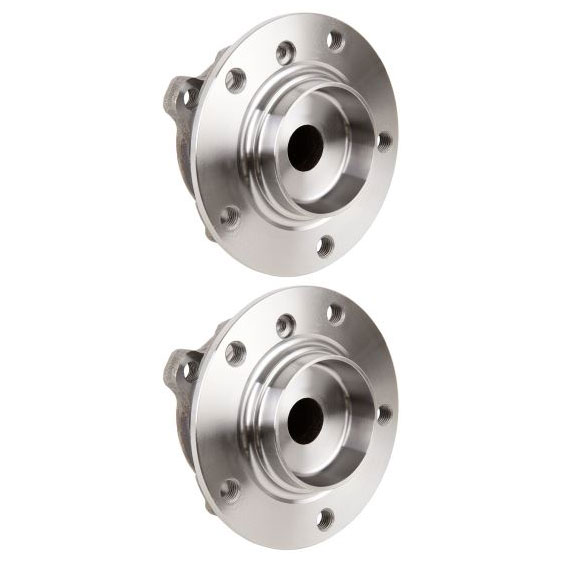 New 2005 BMW 545 Wheel Hub Assembly Kit - Front Pair Pair of Front Hubs - All Models
