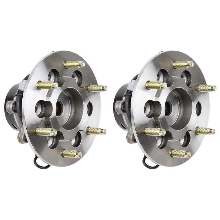 New 2005 GMC Canyon Wheel Hub Assembly Kit - Front Pair Pair of Front Hubs - RWD Models with ZQ8 pkg