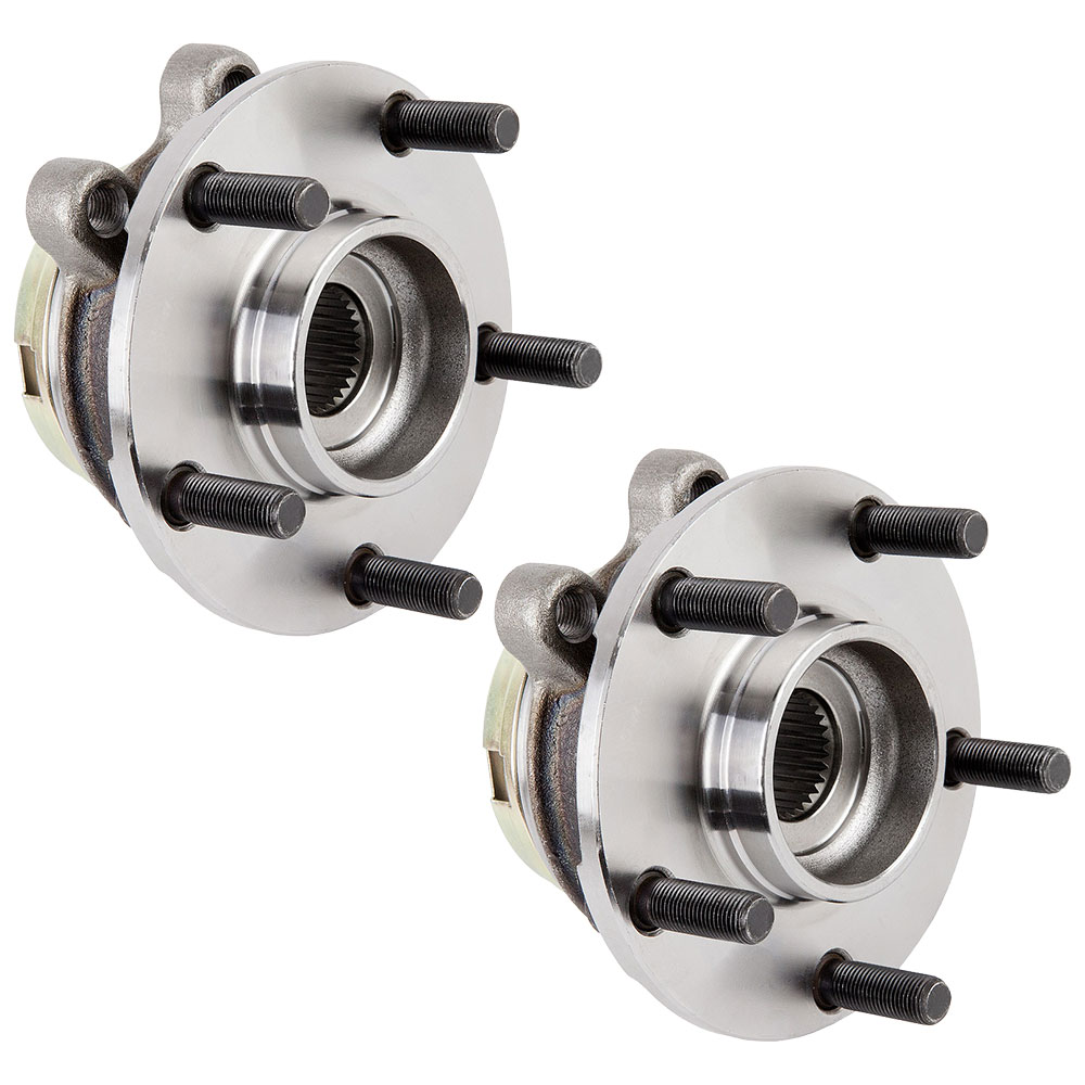 New 2009 Nissan Quest Wheel Hub Assembly Kit - Front Pair Pair of Front Hubs - FWD Models