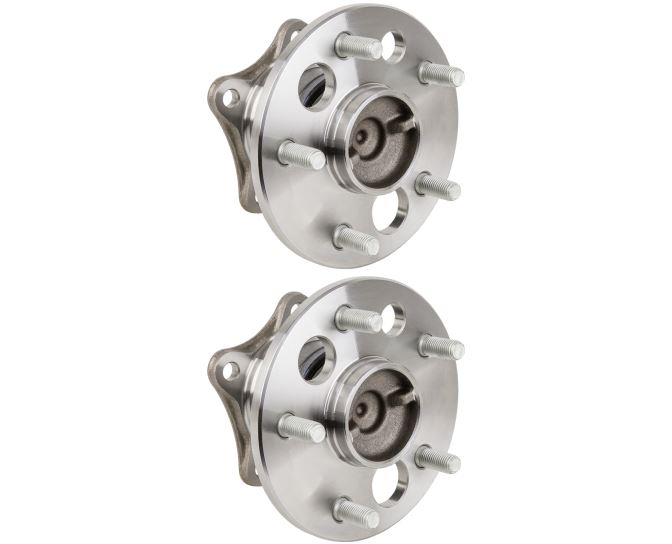 New 1996 Toyota Camry Wheel Hub Assembly Kit - Rear Pair Pair of Rear Hubs - Models with ABS