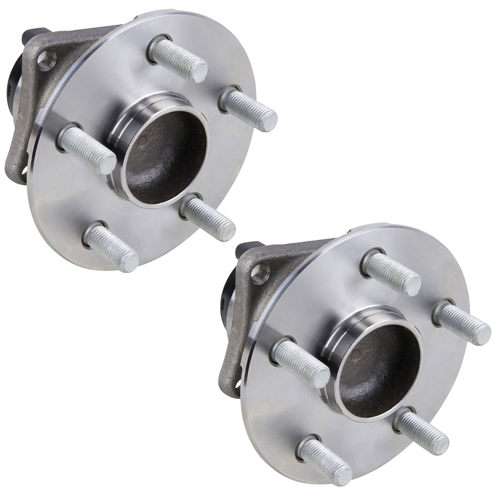 New 2003 Toyota Matrix Wheel Hub Assembly Kit - Rear Pair Pair of Rear Hubs - FWD Models with ABS