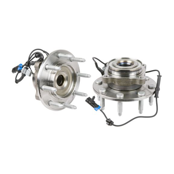 New 2010 GMC Sierra Wheel Hub Assembly Kit - Front Pair Pair of Front Hubs - 3500 Heavy Duty Models with 4WD and with Single Rear Wheels