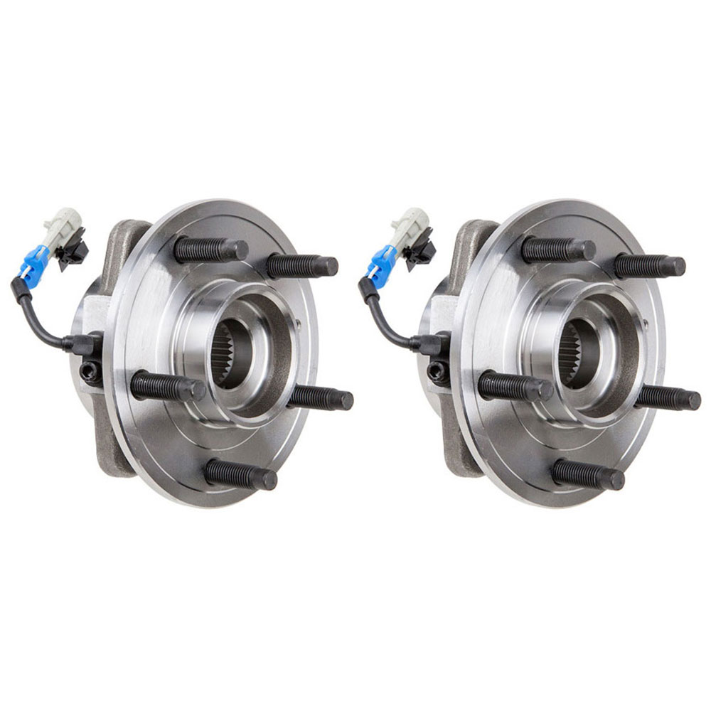New 2009 Chevrolet Equinox Wheel Hub Assembly Kit - Front Pair Pair of Front Hubs - All Models