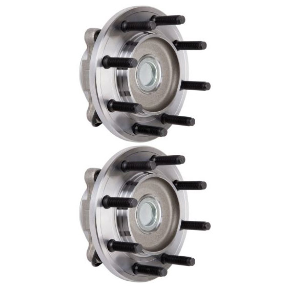New 2011 Dodge Ram Trucks Wheel Hub Assembly Kit - Front Pair Pair of Front Hubs - 2500 Models - 2WD