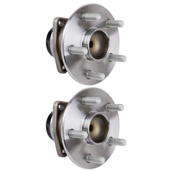 New 2001 Toyota Celica Wheel Hub Assembly Kit - Rear Pair Pair of Rear Hubs - Four Wheel ABS Models