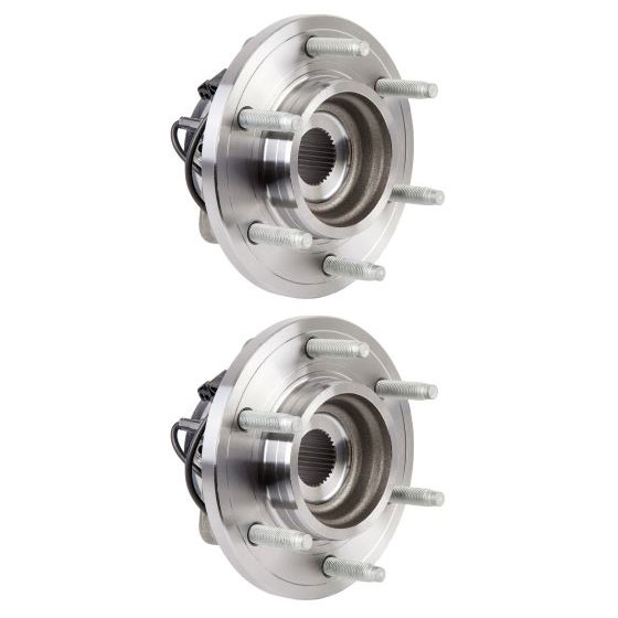 New 2007 Hummer H3 Wheel Hub Assembly Kit - Front Pair Pair of Front Hubs - All Models