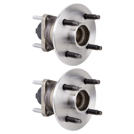 New 2008 Chevrolet Cobalt Wheel Hub Assembly Kit - Rear Pair Pair of Rear Hubs - Non SS Models with ABS