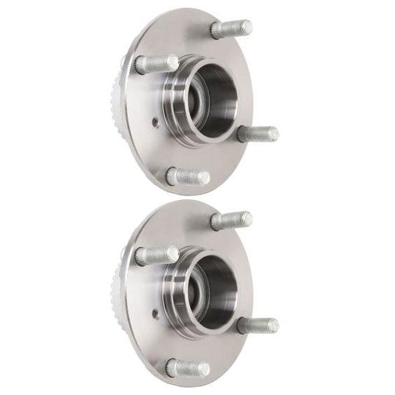 New 1999 Suzuki Swift Wheel Hub Assembly Kit - Rear Pair Pair of Rear Hubs - FWD Models with 4 Wheel ABS
