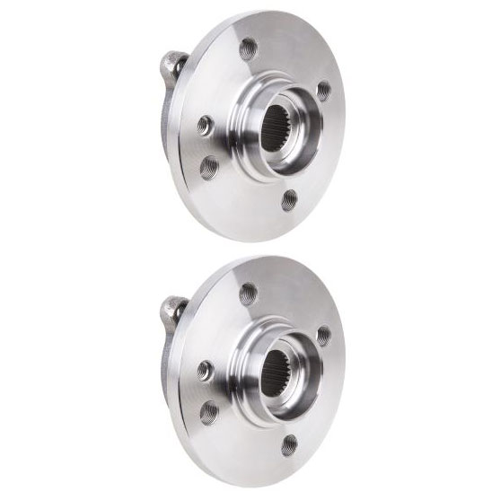 New 2009 Mini Cooper Wheel Hub Assembly Kit - Front Pair Pair of Front Hubs - Front Wheel Drive Models