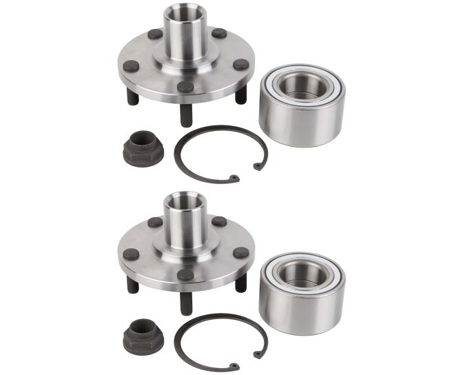 New 2002 Toyota Camry Wheel Hub Assembly Kit - Front Set Pair of Front Hub Kit - 2.2L Engine Models