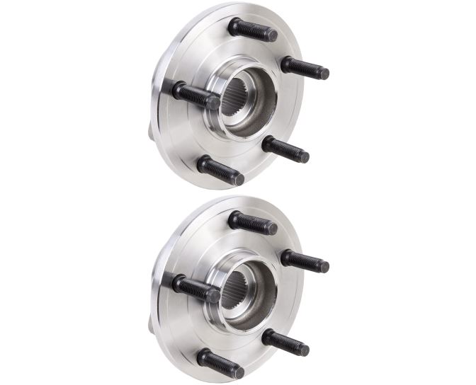 New 2006 Dodge Dakota Wheel Hub Assembly Kit - Front Pair Pair of Front Hubs - with 4 Wheel ABS