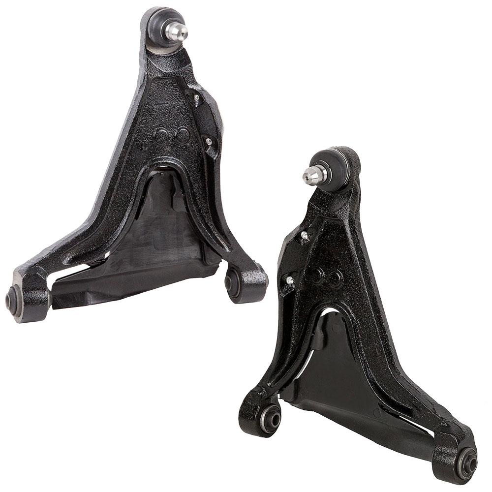 New 1999 Volvo S70 Control Arm Kit - Front Left and Right Lower Set Front Lower Control Arm Kit - 2 Bolt Mounting To Frame Design Models