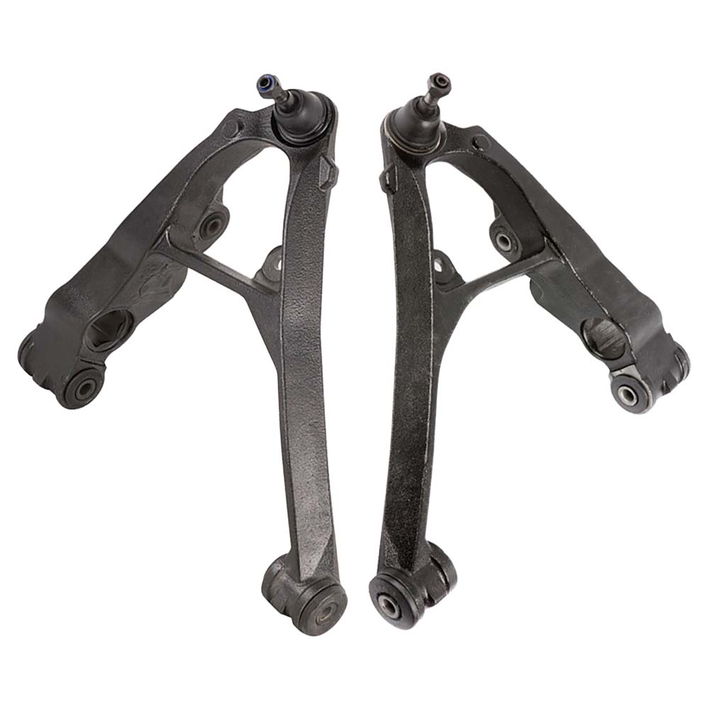 New 2007 Chevrolet Pick-up Truck Control Arm Kit - Front Left and Right Lower Pair Front Lower Control Arm Pair - Silverado 1500 - 2WD Models with Cla