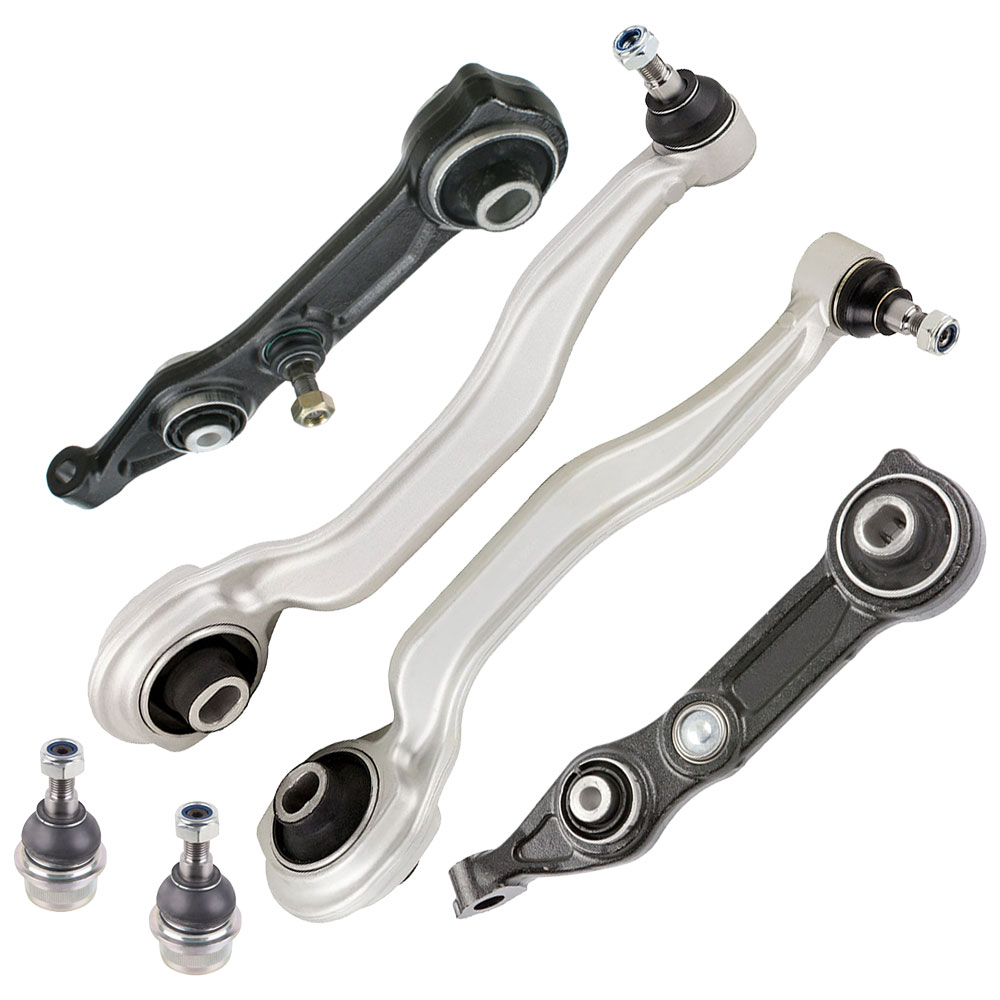 New 2009 Mercedes Benz E550 Control Arm Kit - Left and Right Lower Lower Control Arms Ball Joint Set - Non 4Matic Models