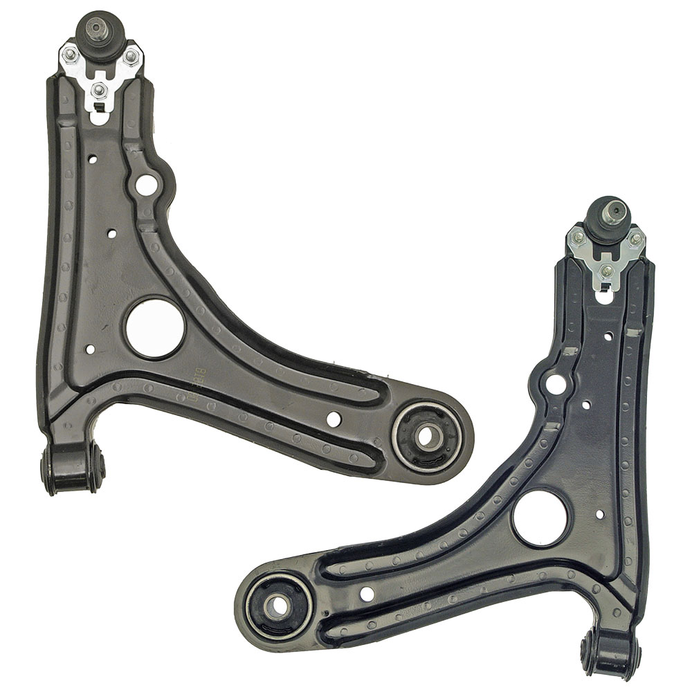 New 1998 Volkswagen Jetta Control Arm Kit - Front Left and Right Lower Pair Front Lower Control Arm Pair - Excluding 2.8L Engine