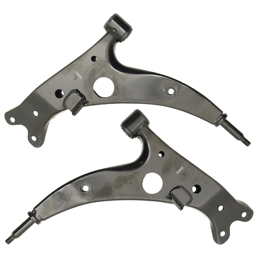 New 1999 Toyota RAV4 Control Arm Kit - Front Left and Right Lower Pair Front Lower Control Arm Pair - 2 Door Models with Aluminum Wheels