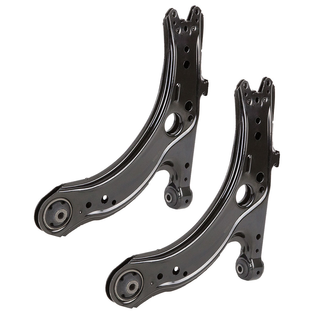 New 2002 Volkswagen Golf Control Arm Kit - Front Left and Right Lower Pair Front Lower Control Arm Pair - New Body Style