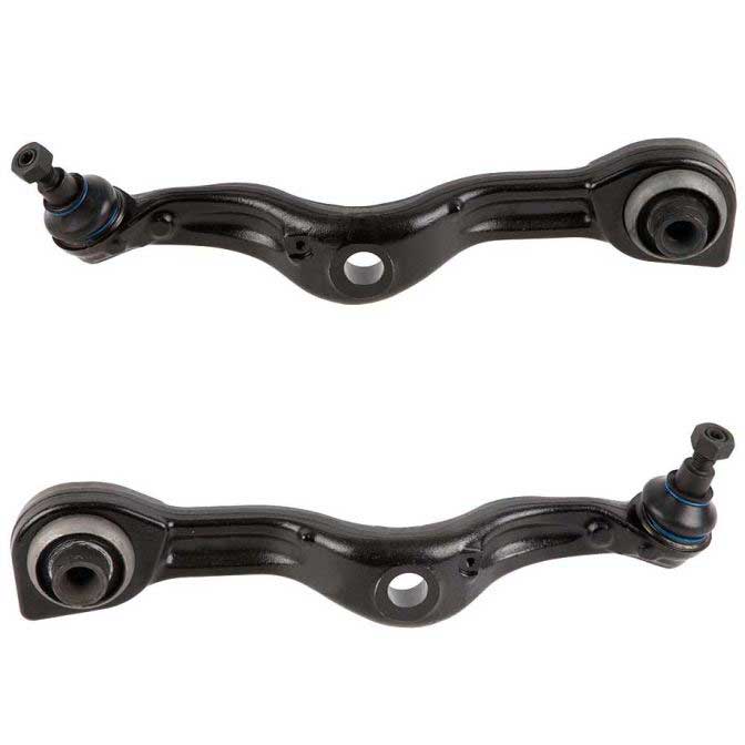 New 2011 Mercedes Benz S550 Control Arm Kit - Front Left and Right Lower Pair Front Lower Control Arm Pair - With Active Body Control [ABC] - Without