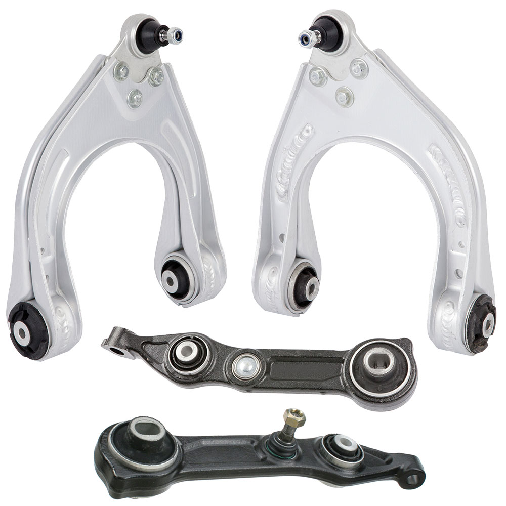 New 2004 Mercedes Benz E320 Control Arm Kit - Front Left and Right Upper Set Front - Upper and Lower Control Arm Kit - Non-4Matic Models