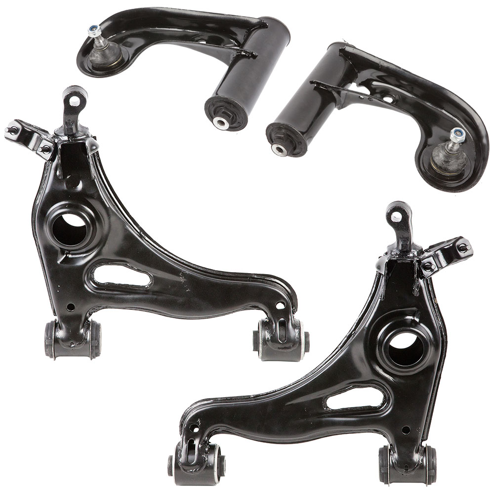 New 1999 Mercedes Benz CLK320 Control Arm Kit - Front Left and Right Upper Set Front - Upper and Lower Control Arm Kit