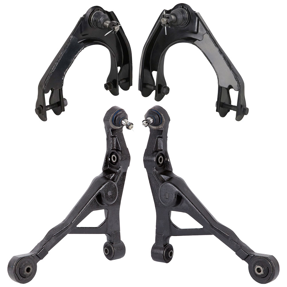 New 2000 Chrysler Sebring Control Arm Kit - Front Left and Right Upper Set Front - Upper and Lower Control Arm Kit - Convertible Models