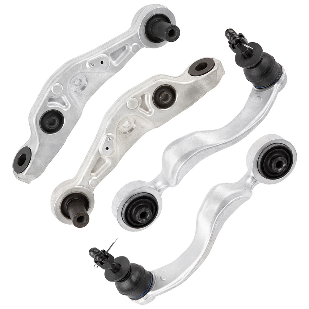 New 2011 Lexus LS460 Control Arm Kit - Front Left and Right Upper Rearward Set Front - Upper and Lower Control Arm Kit - Rear Position - RWD Models