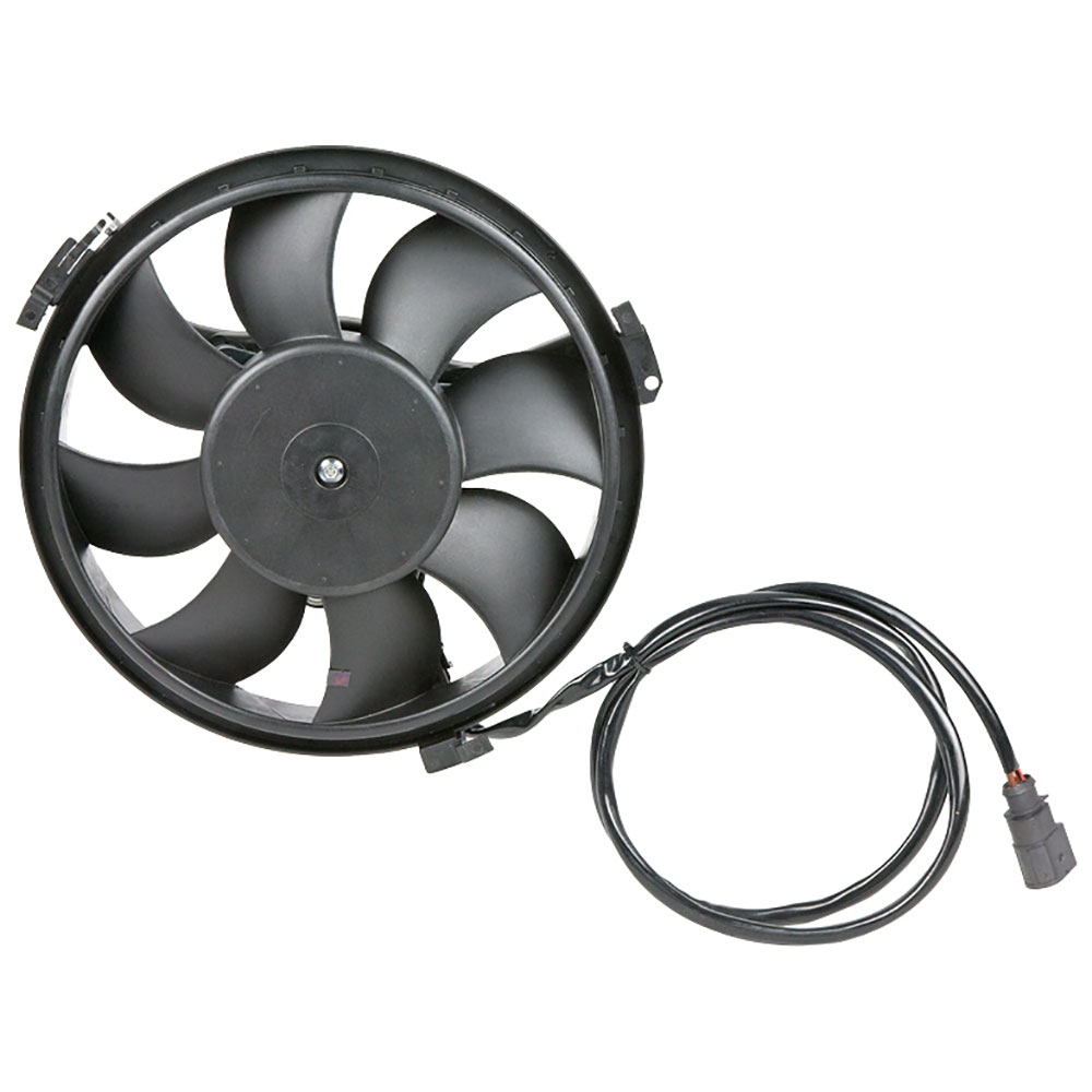 New 2001 Volkswagen Passat Car Radiator Fan 2.8L Models with Chassis Range from 050001 Oval Plug