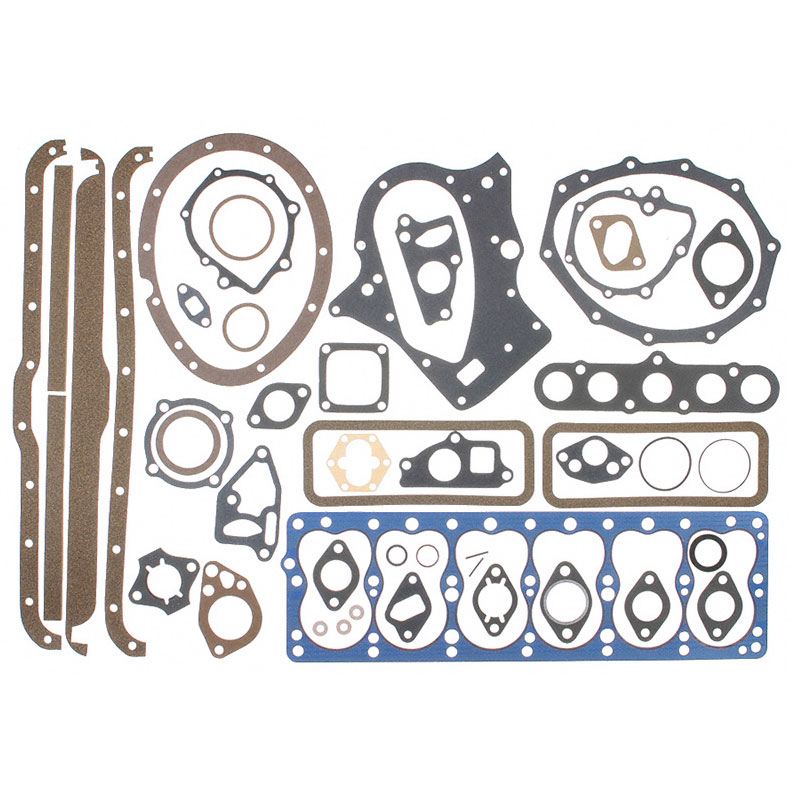 New 1959 Plymouth Belvedere Engine Gasket Set - Full 3.8L Engine - 1 Barrel Carb. - Main Bearing Set not Included