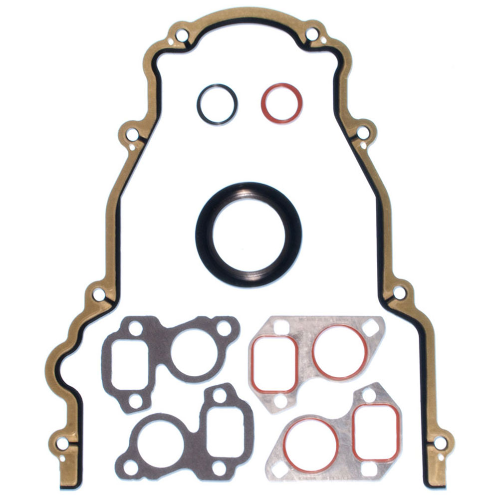 New 2002 Chevrolet Pick-up Truck Engine Gasket Set - Timing Cover 6.0L Engine - Contains Water Pump Gaskets
