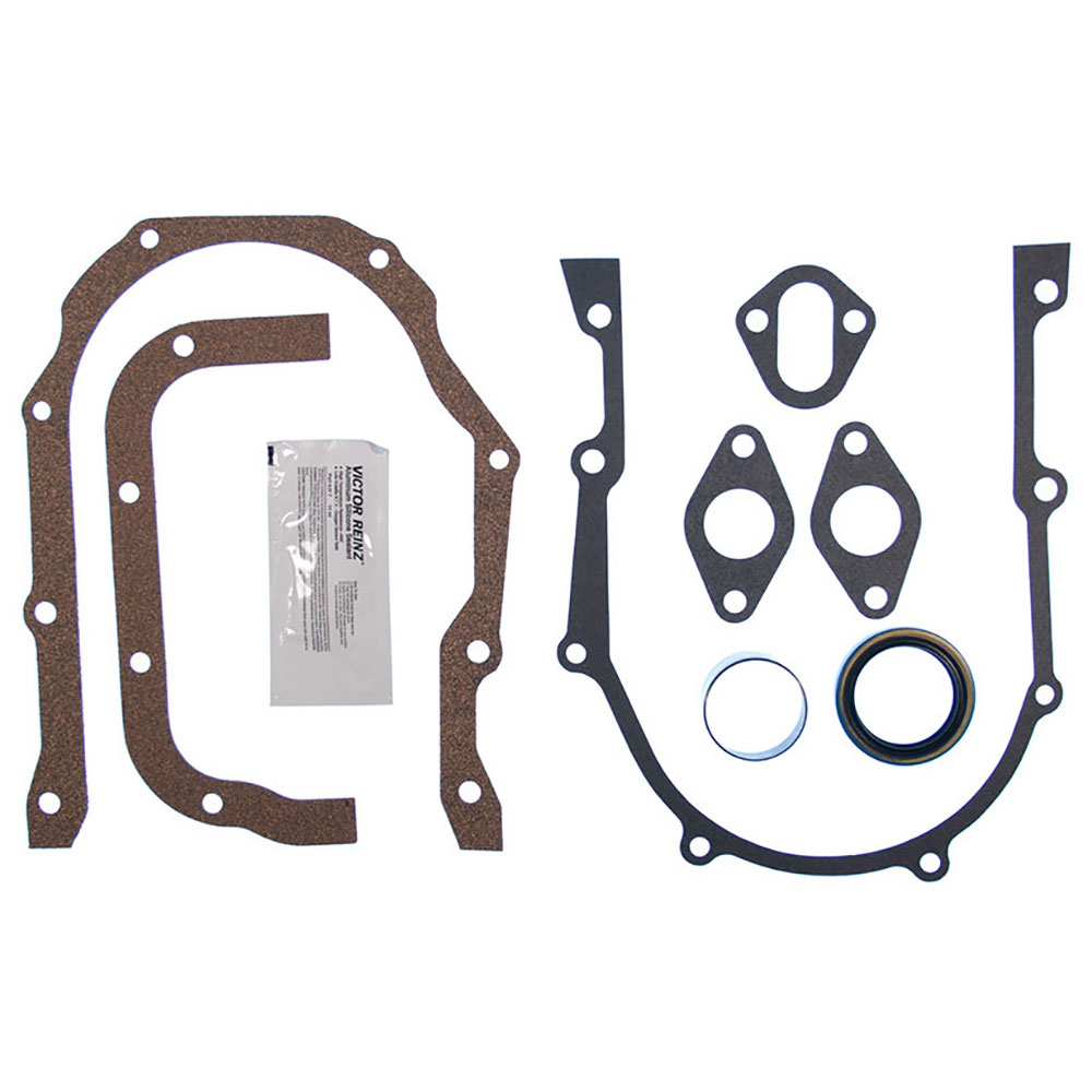 New 1957 Ford F Series Trucks Engine Gasket Set - Timing Cover Pair 5.8L Engine - Contains Repair Sleeve