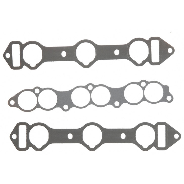 New 1994 Dodge Stealth Intake Manifold Gasket Set 3.0L Engine - Naturally Aspirated - Base - MFI - SOHC - Exhaust Pipe to Manifold